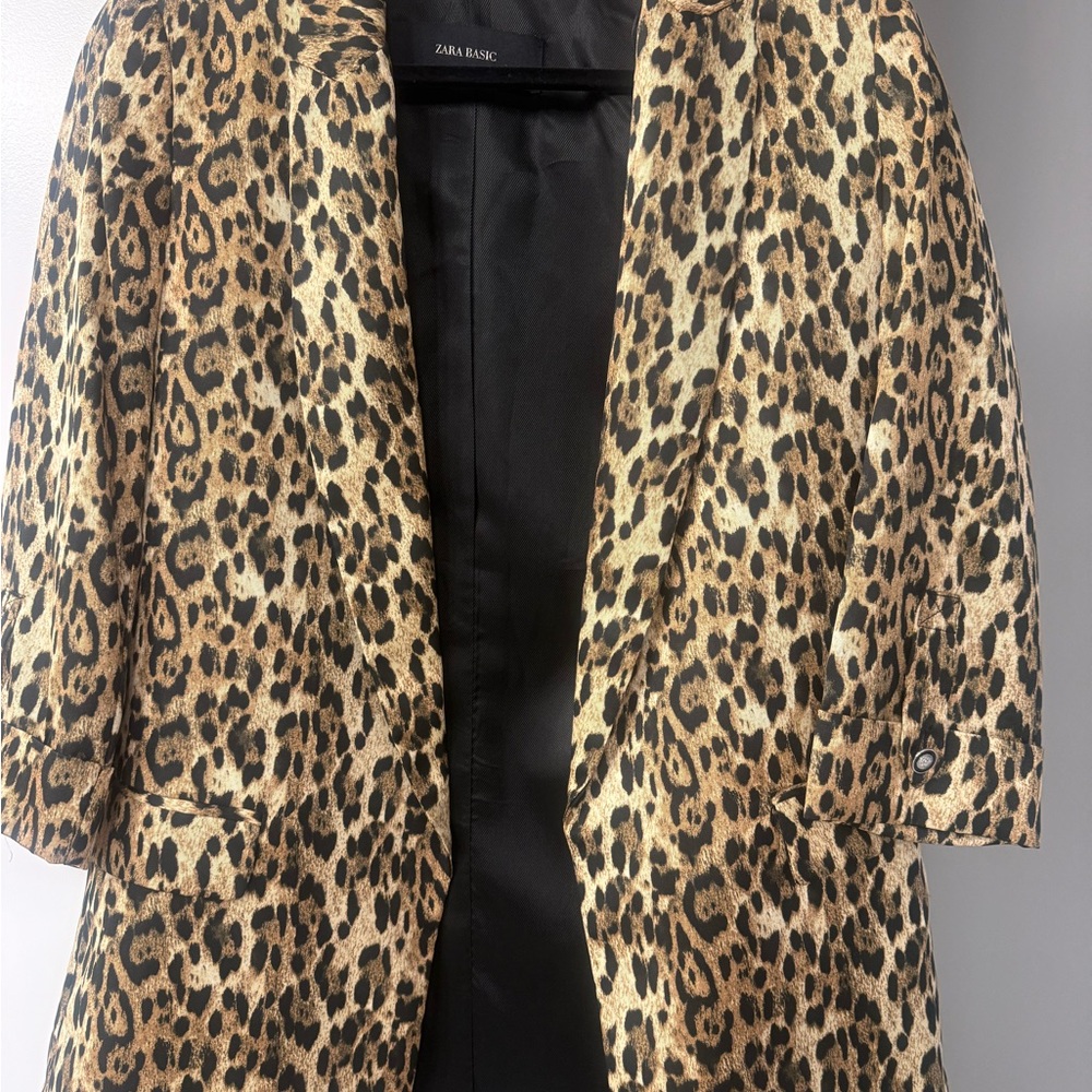Zara Animal Print Women's Blazer